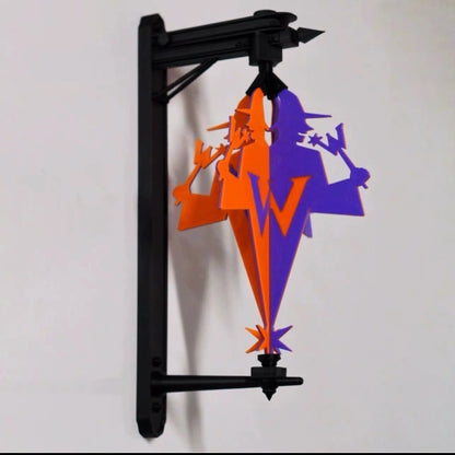 Wizarding Street Diagon-Style Miniature Floating Nook – 3D Printed Magnetic Diorama & Figurine Display Shelf