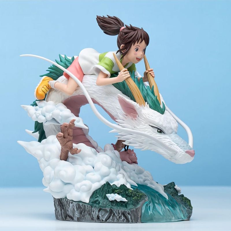 Chihiro Ogino & Haku - Spirited Away Resin Statue