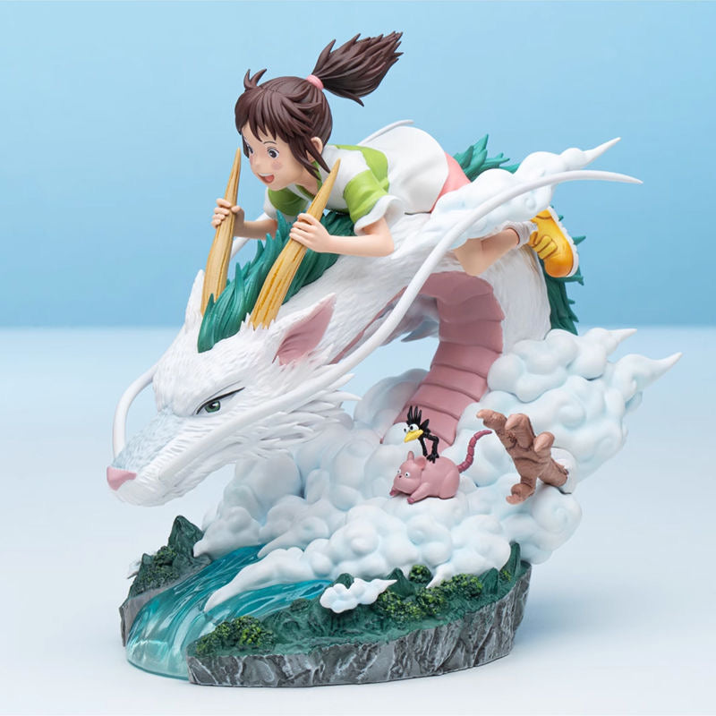 Chihiro Ogino & Haku - Spirited Away Resin Statue