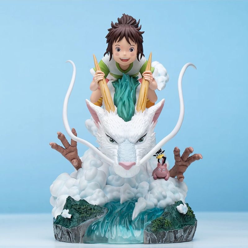 Chihiro Ogino & Haku - Spirited Away Resin Statue