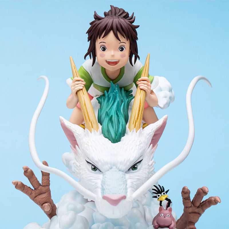 Chihiro Ogino & Haku - Spirited Away Resin Statue
