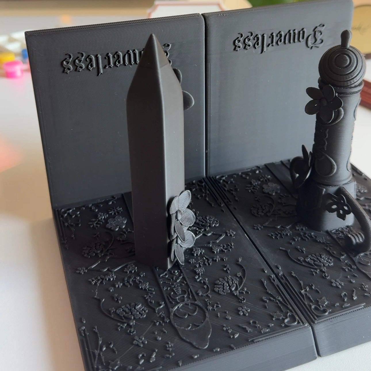 🗡️ Powerless-Inspired Sword Bookends