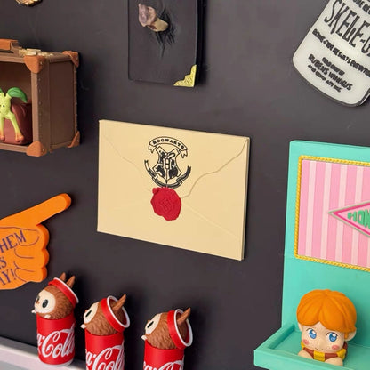 Wizarding Street Diagon-Style Miniature Floating Nook – 3D Printed Magnetic Diorama & Figurine Display Shelf