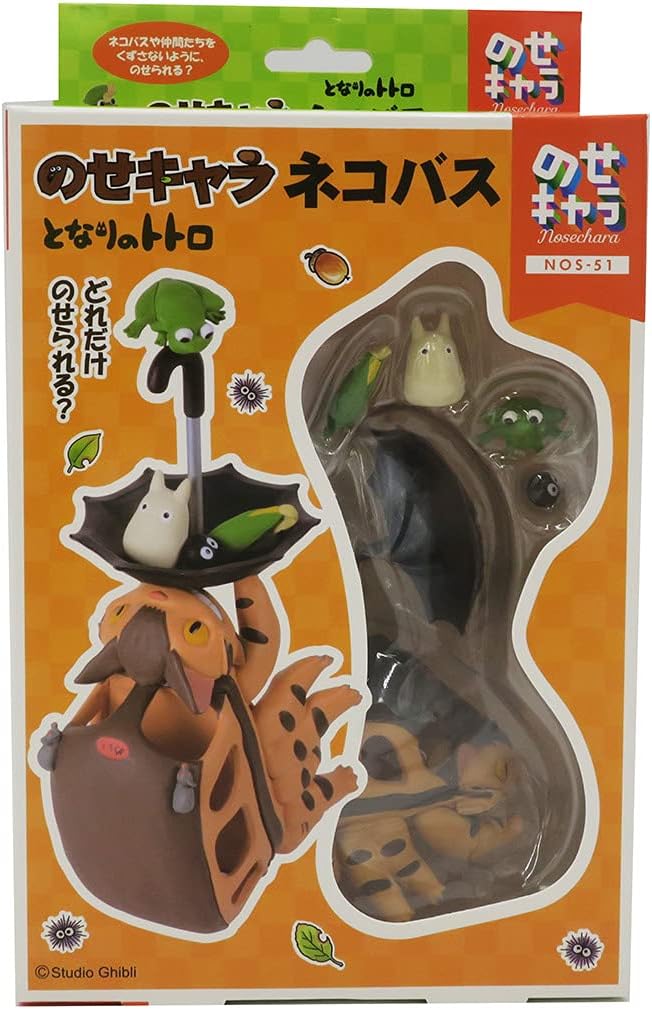 My Neighbor Totoro - Catbus, Nosechara Stacking Figure