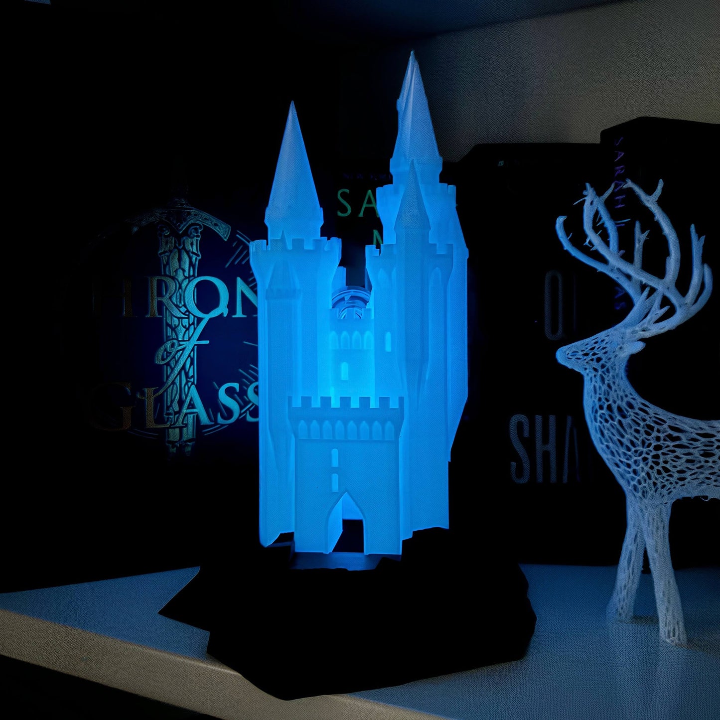 The Glass Castle Lamp - inspired by Throne of Glass