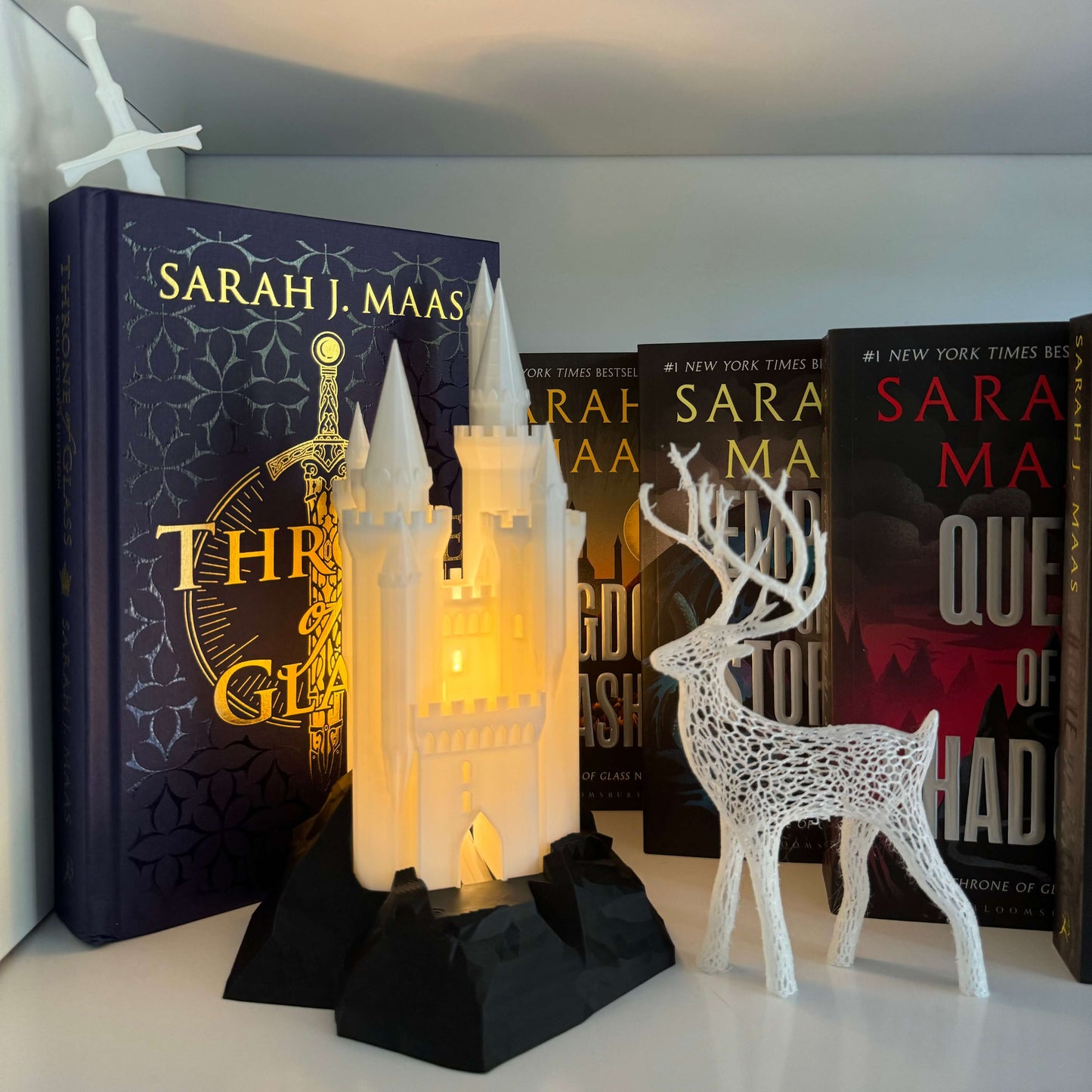 The Glass Castle Lamp - inspired by Throne of Glass