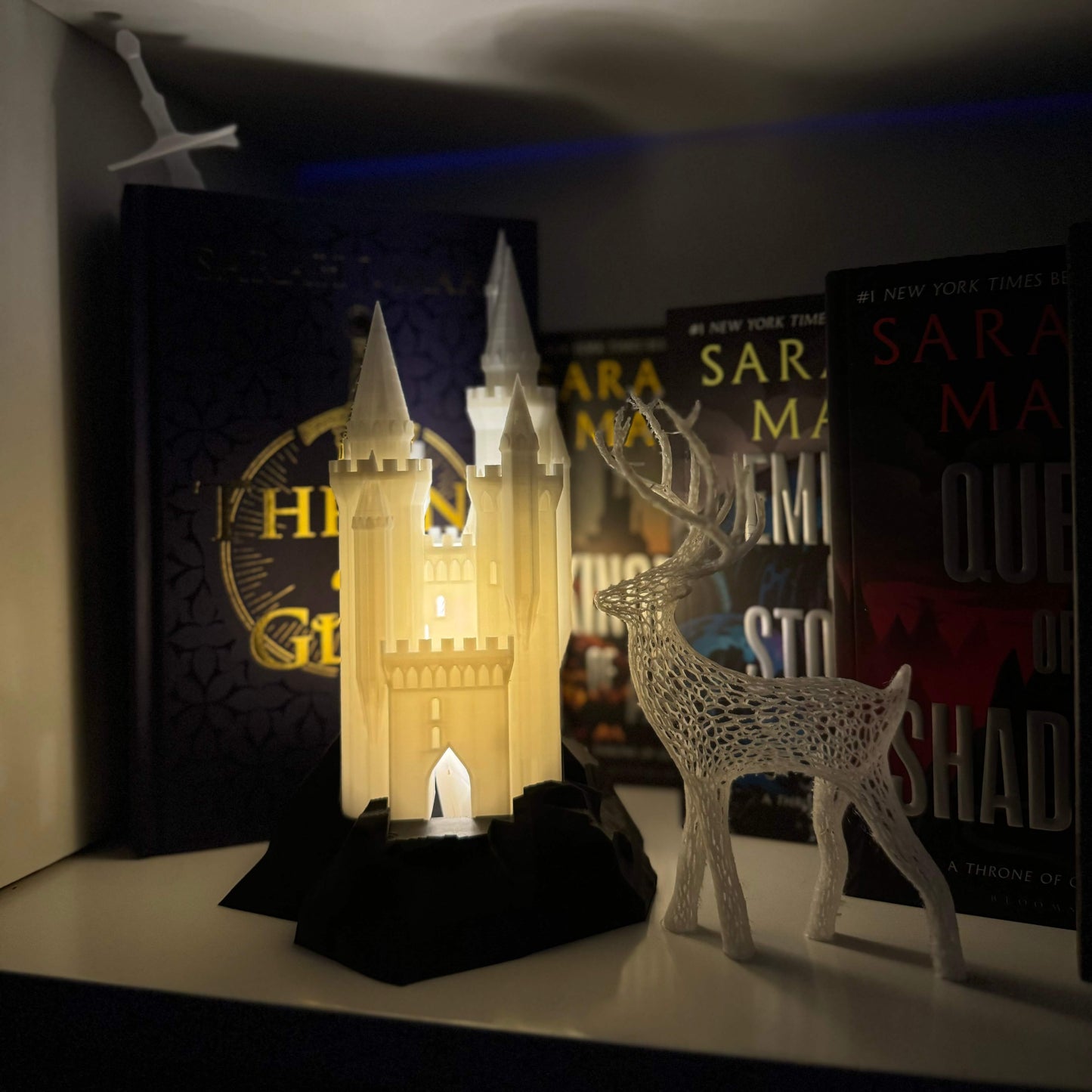 The Glass Castle Lamp - inspired by Throne of Glass