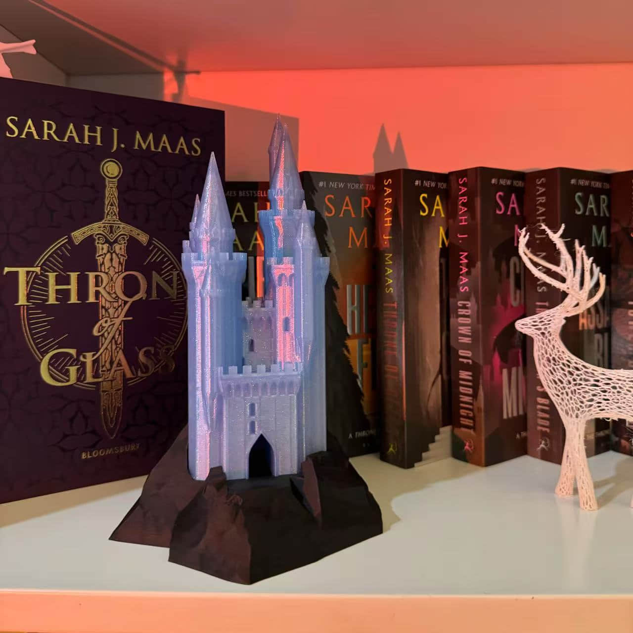 The Glass Castle Lamp - inspired by Throne of Glass