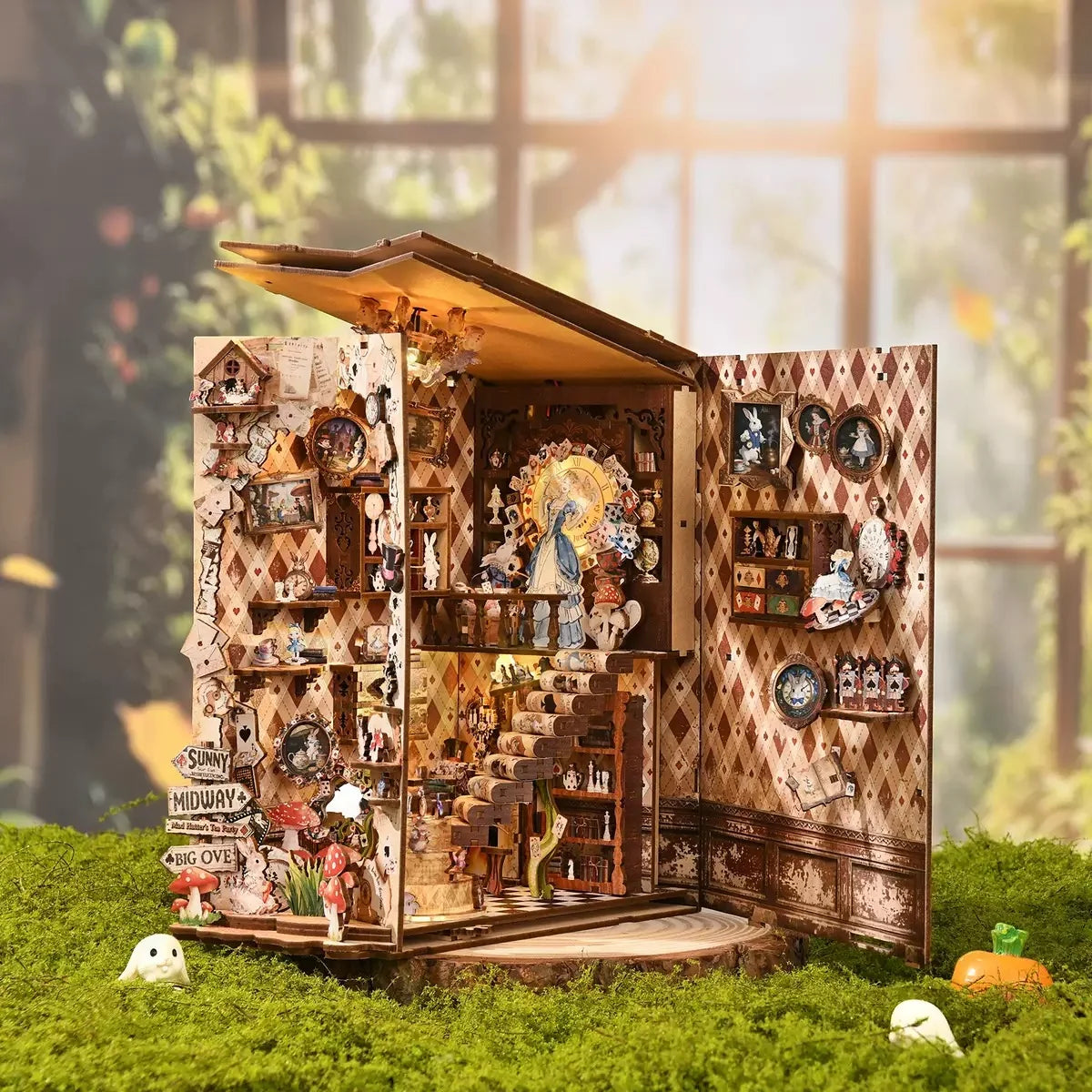 Adventures In Wonderland - DIY Book Nook Kit
