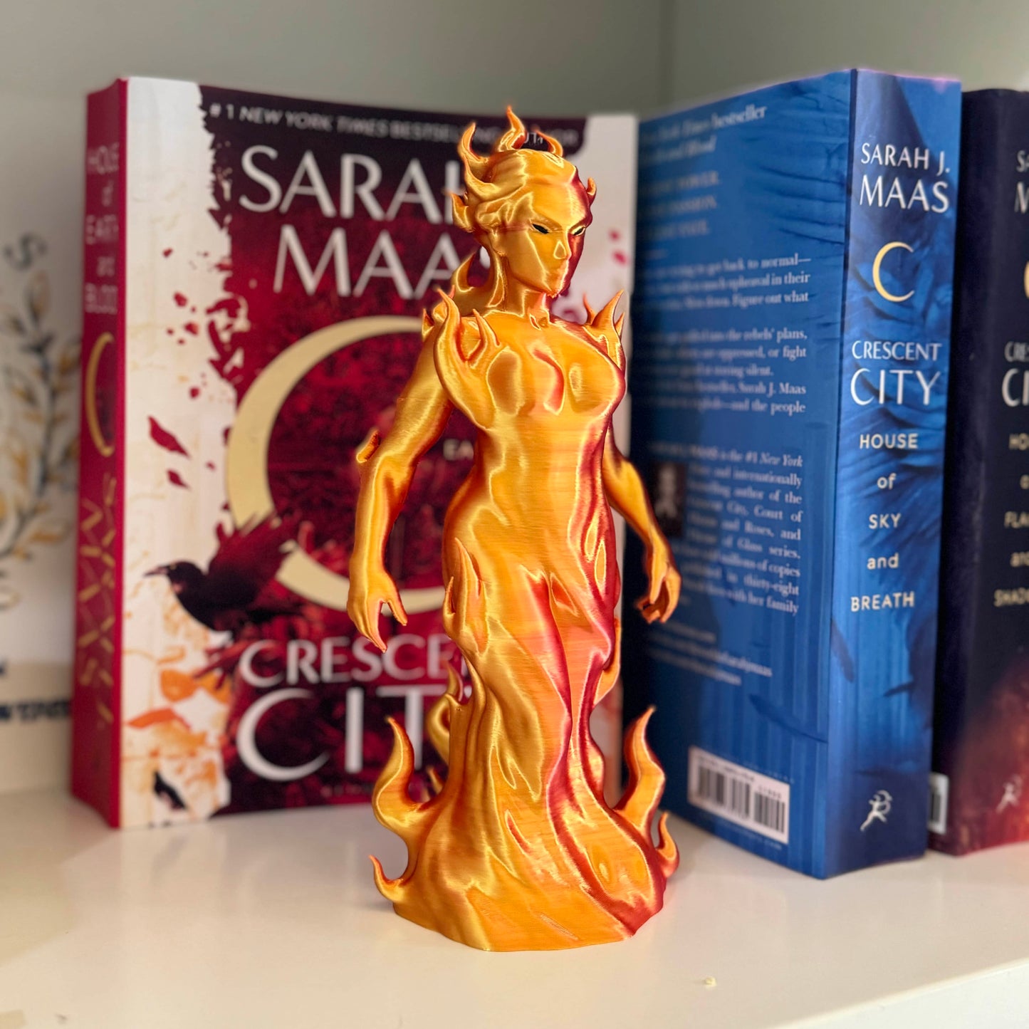 Fire Sprite Lehabah Replica - Crescent City Inspired Figurine