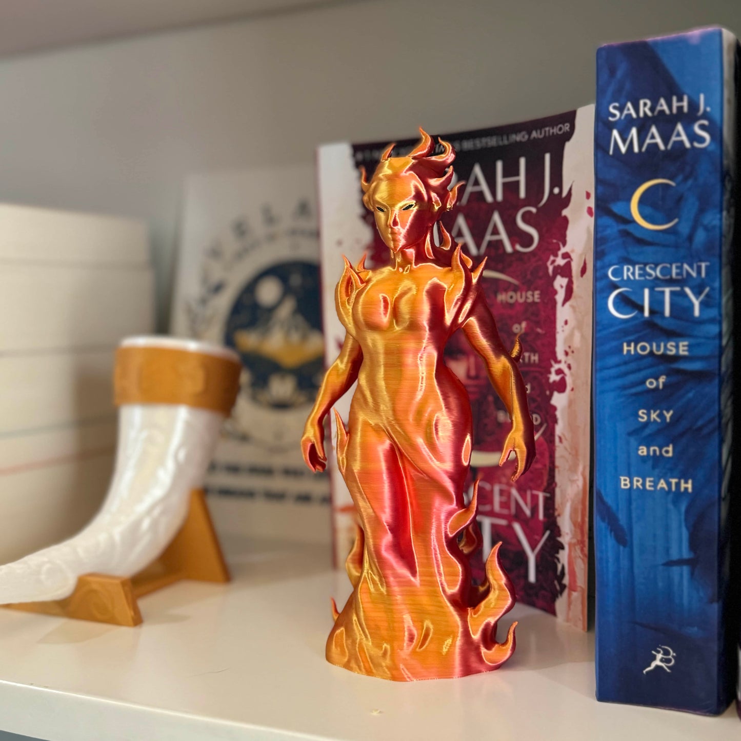 Fire Sprite Lehabah Replica - Crescent City Inspired Figurine