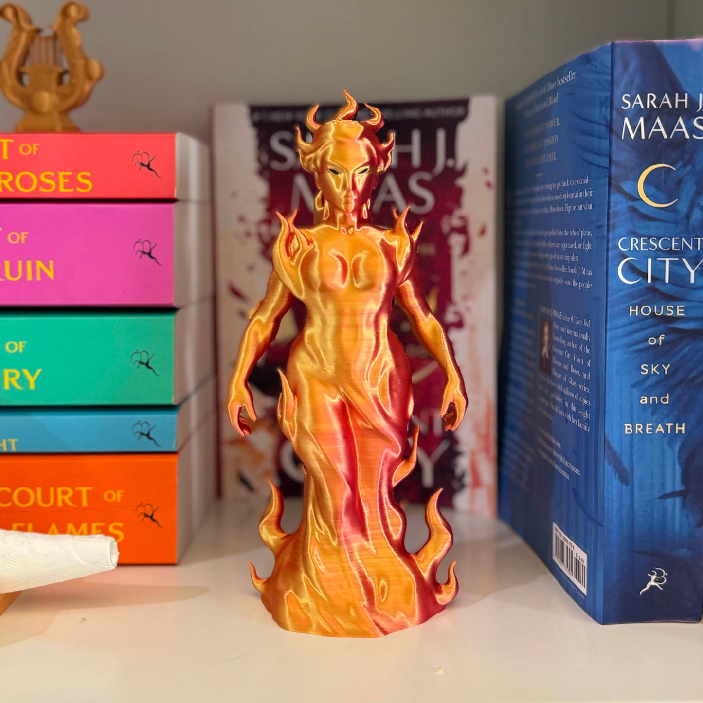 Fire Sprite Lehabah Replica - Crescent City Inspired Figurine