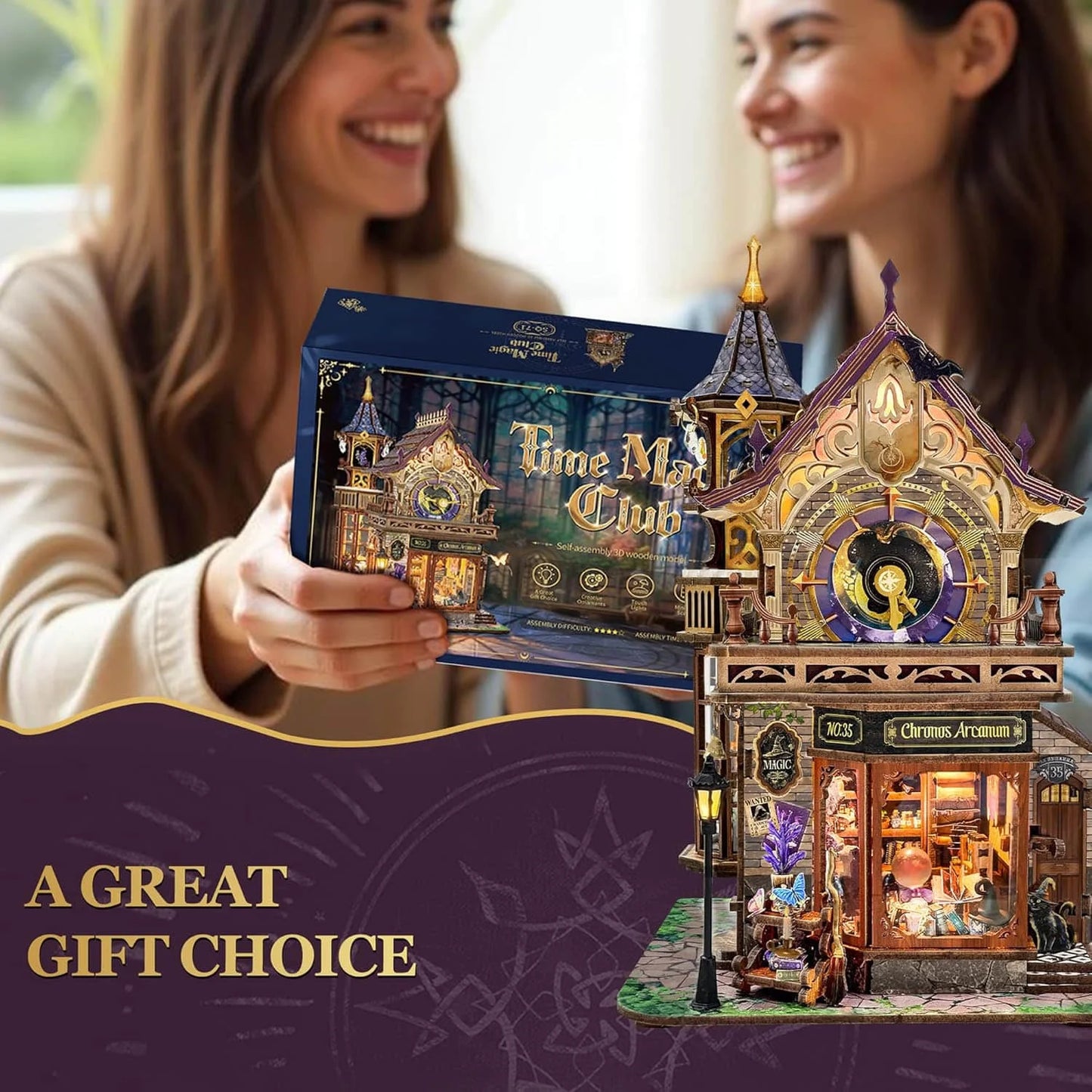 Magic Moon Clock Tower