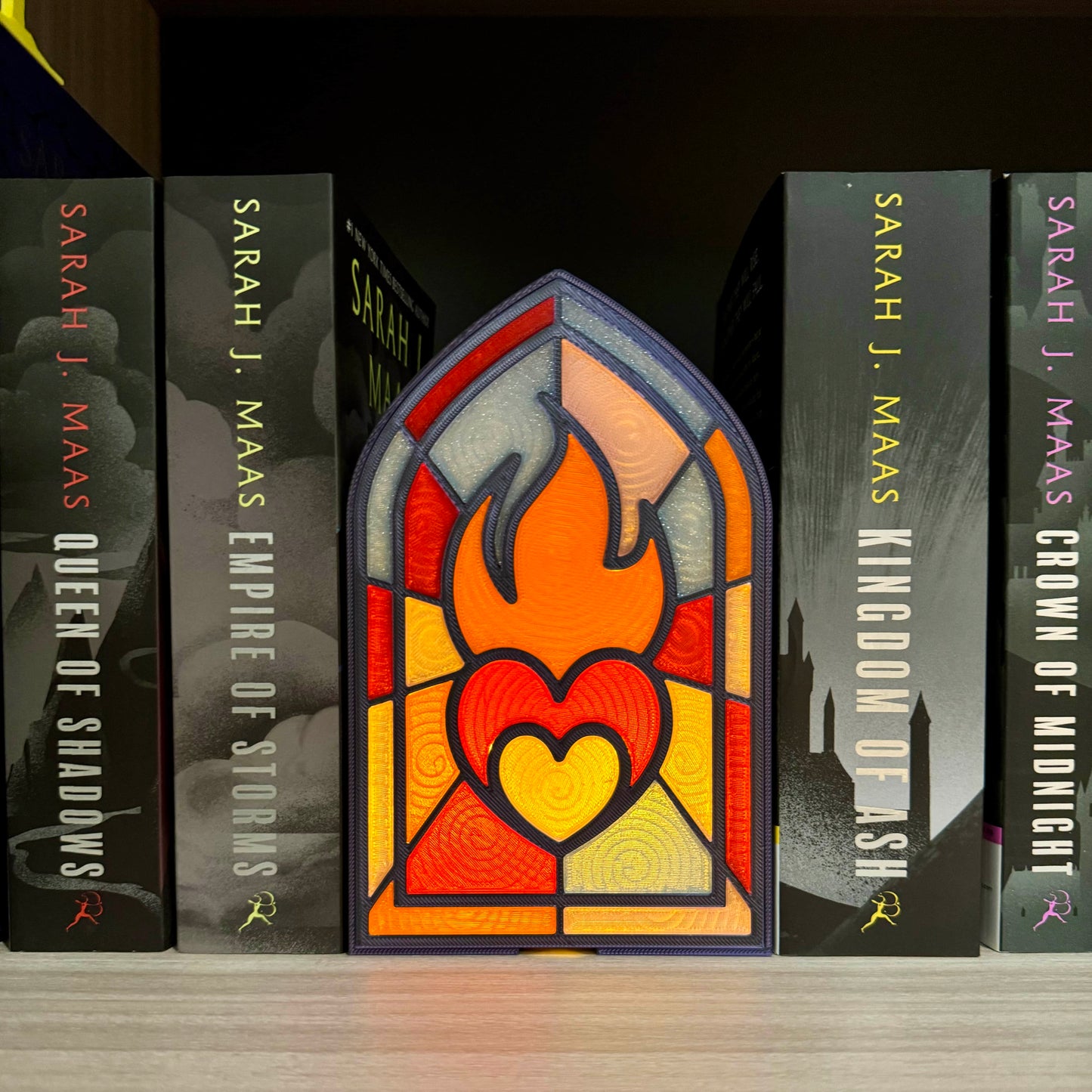 Fireheart 3D-Printed Light Sculpture - TOG Inspired