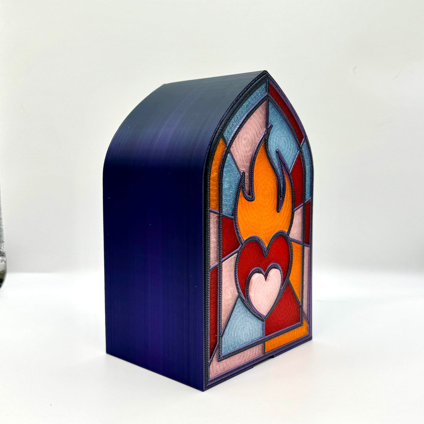 Fireheart 3D-Printed Light Sculpture - TOG Inspired
