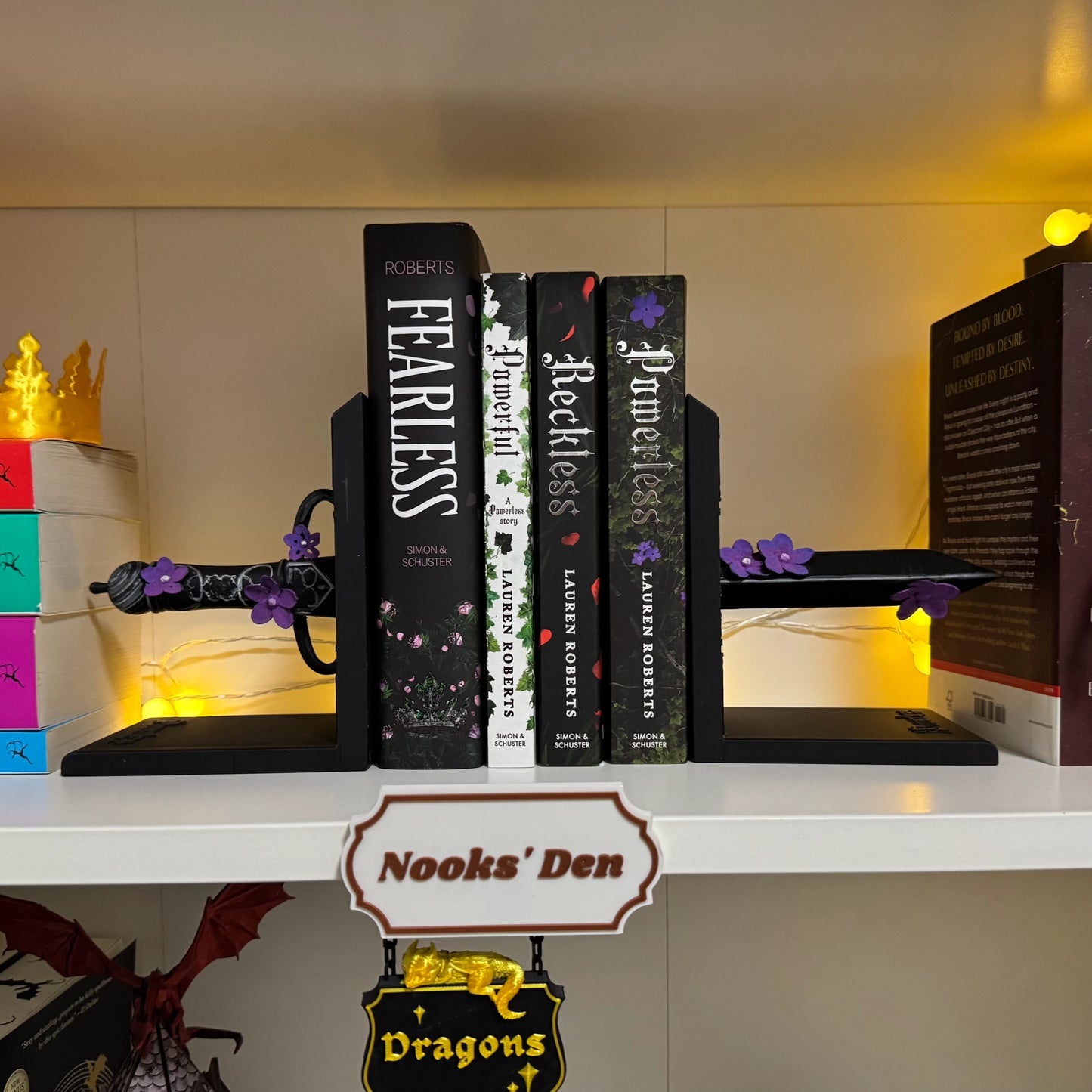 🗡️ Powerless-Inspired Sword Bookends