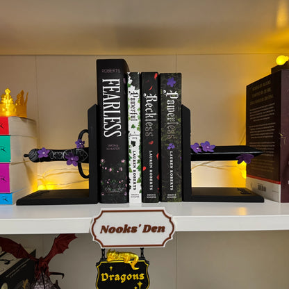 🗡️ Powerless-Inspired Sword Bookends